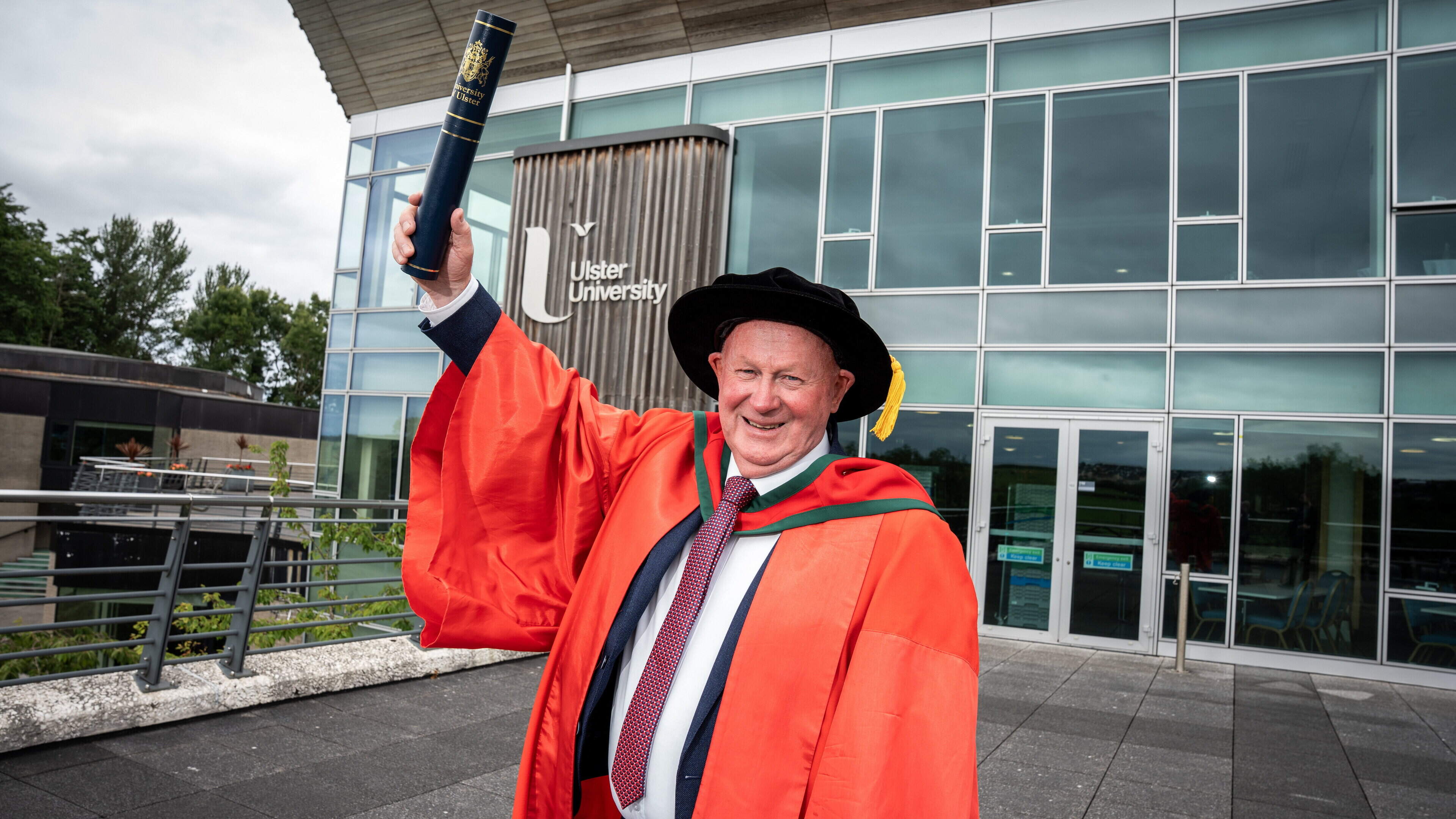 North West 200 chief Mervyn Whyte honoured by Ulster University for 50 years at heart of road racing