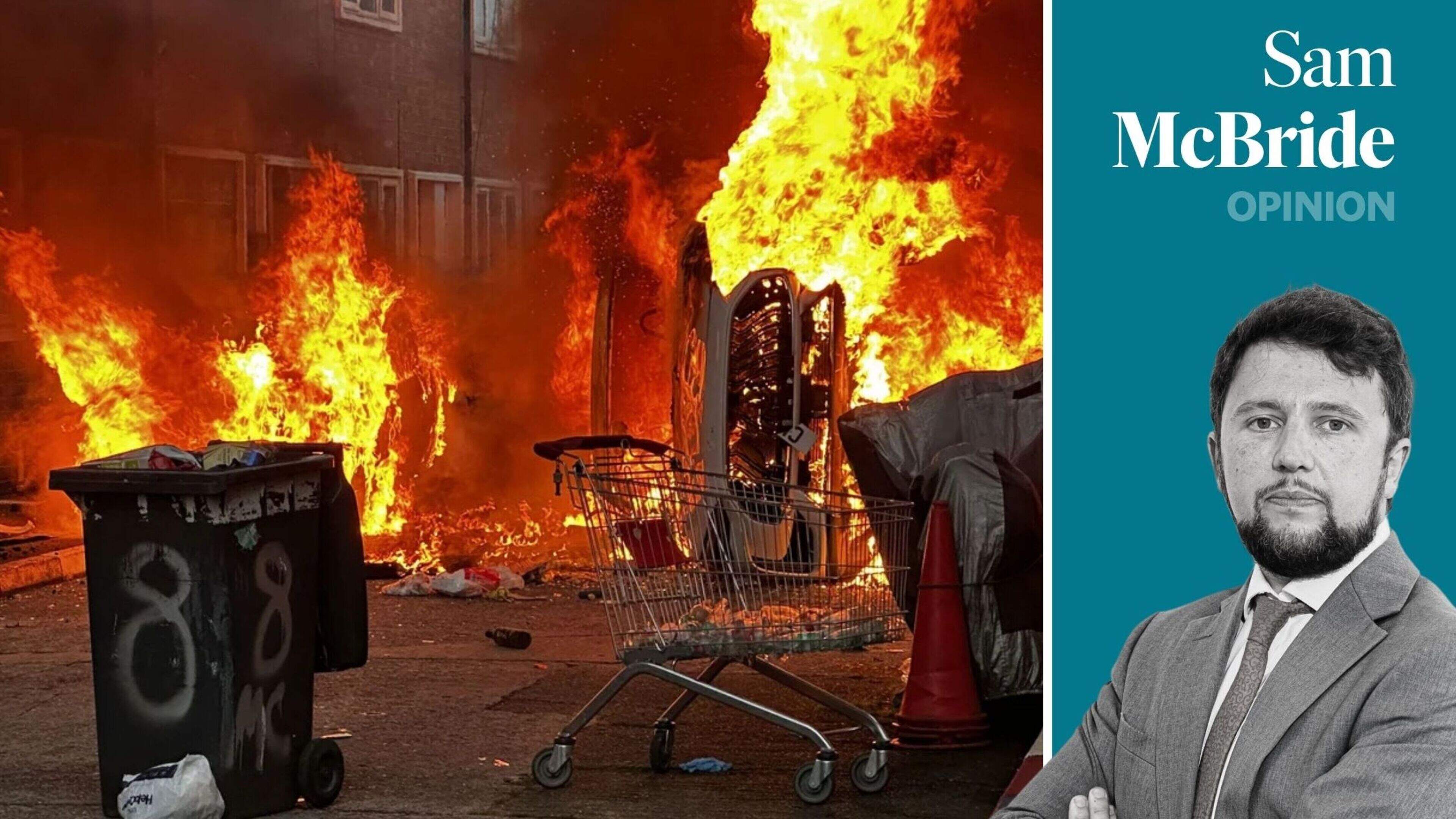 If more than 154,000 people are happy to see immigrants burned out of their homes, the conversation needs to change