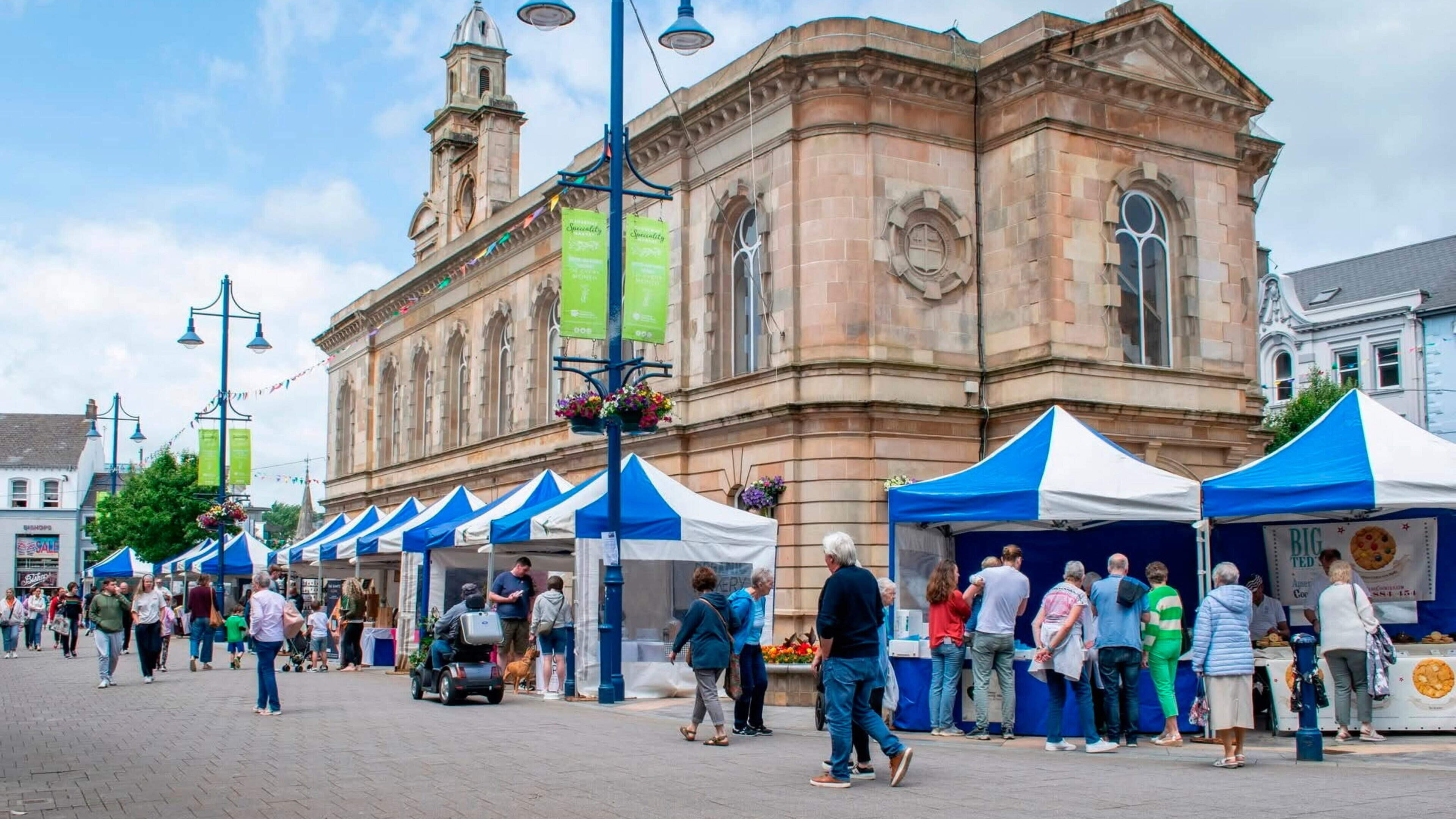 Causeway Speciality Market marks 20 years in Coleraine with free town centre celebration