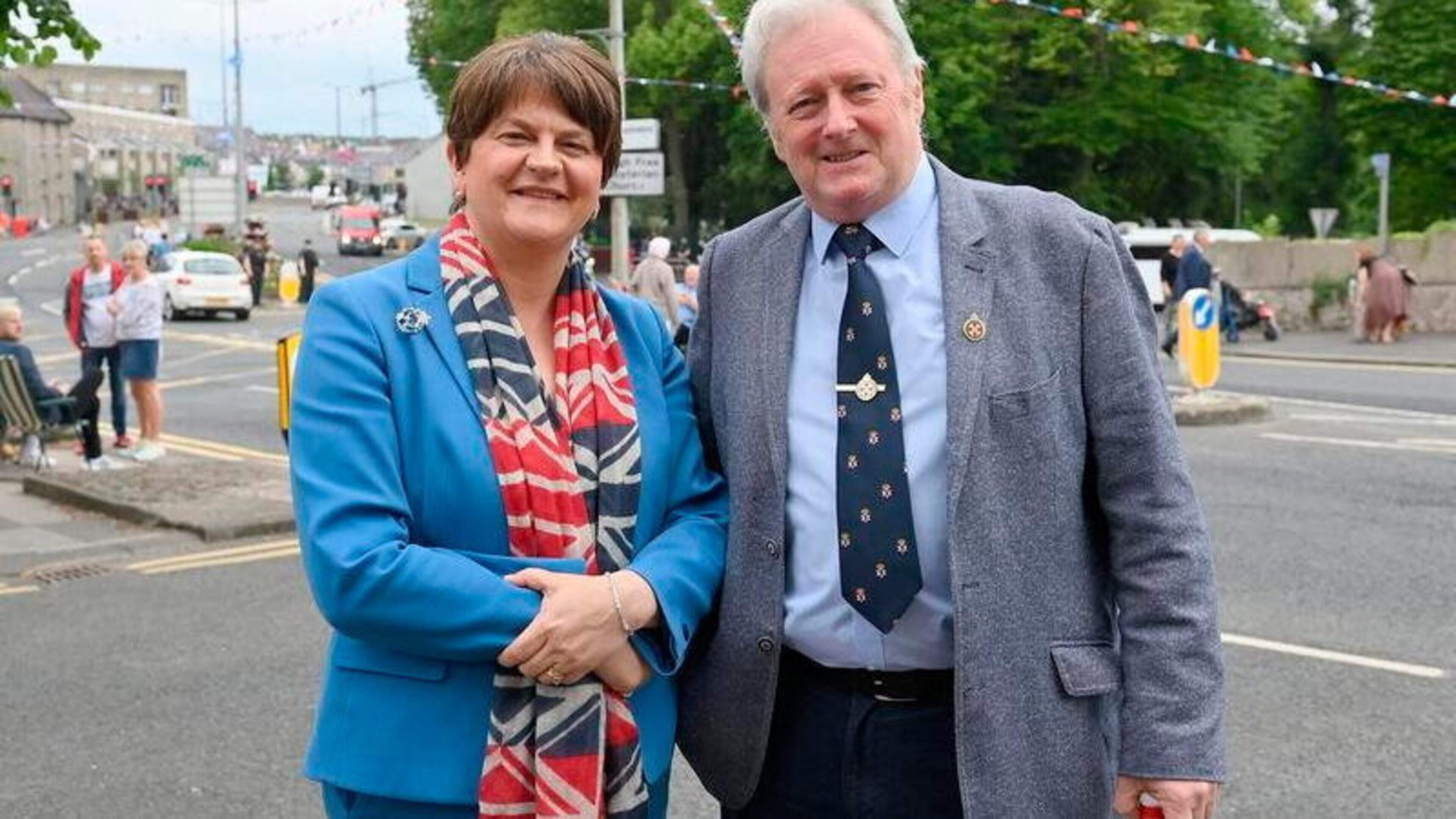 Dame Arlene Foster and Charlie Lawson team up again for GB News’ Twelfth coverage from Hillsborough