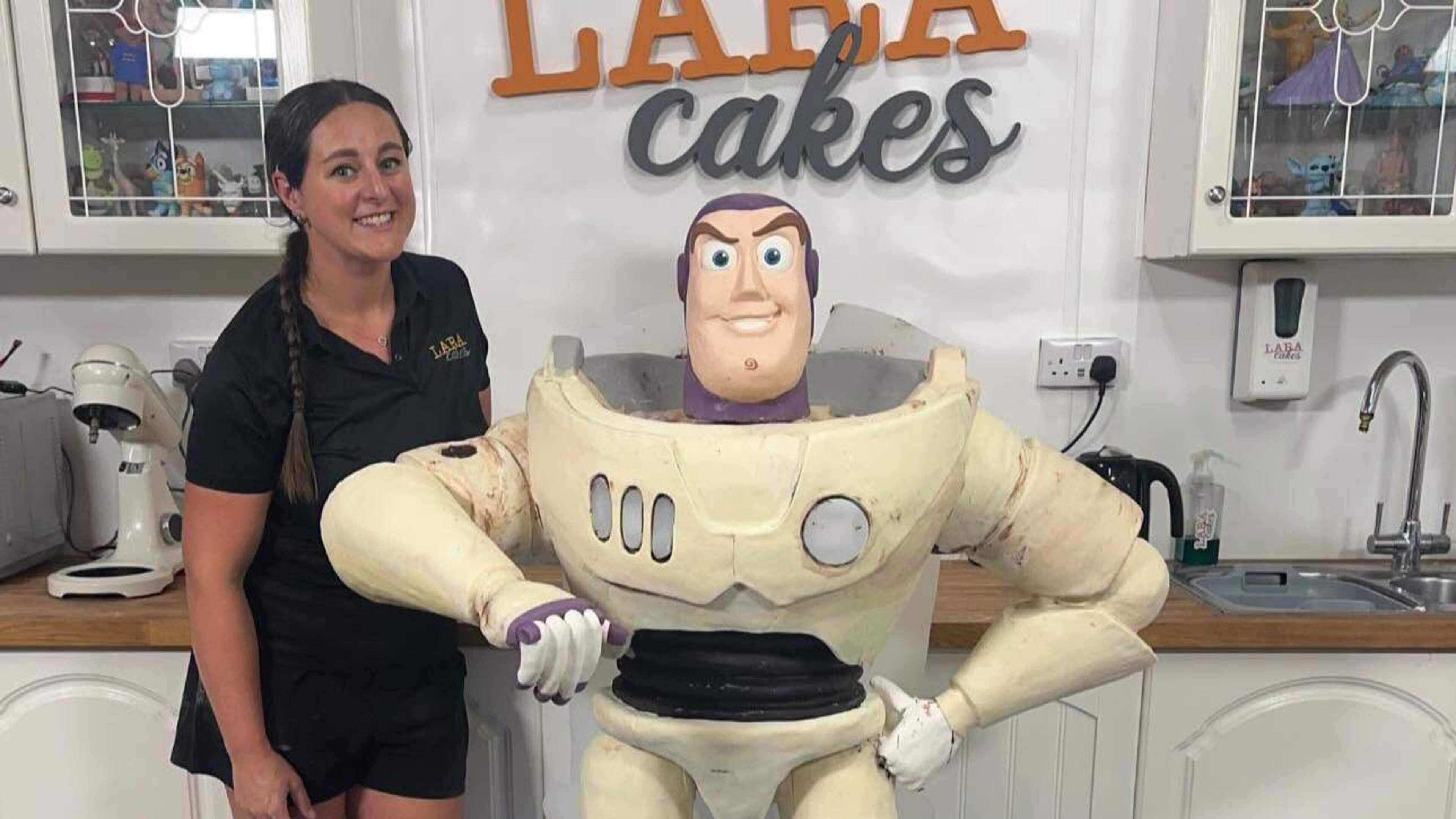 ‘It’s a hobby that spiralled out of control’: NI baker on a roll after her massive cake sculptures catch Disney’s eye