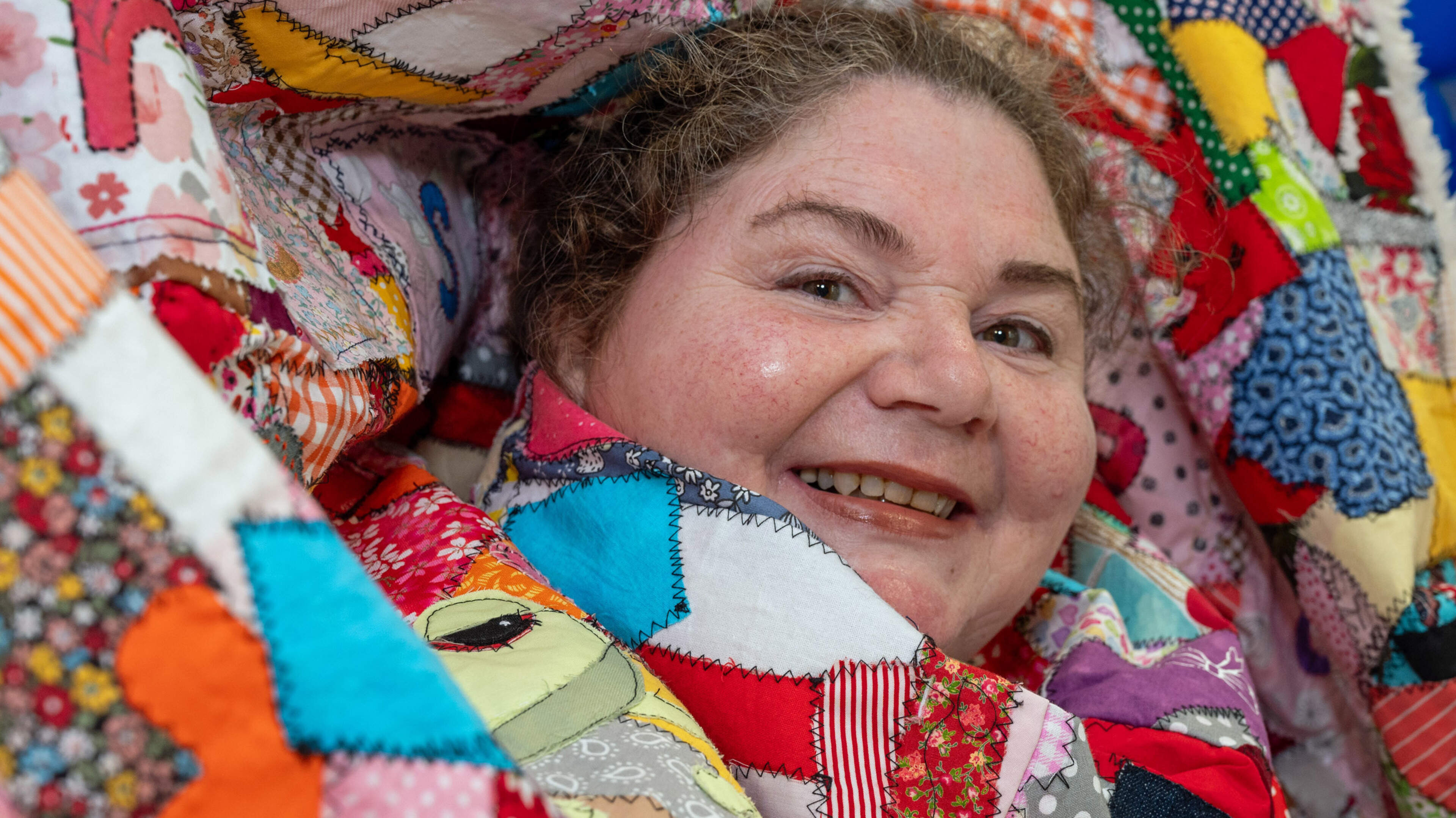 From living on streets to art prize: North west student’s blanket tells a story of home and hope