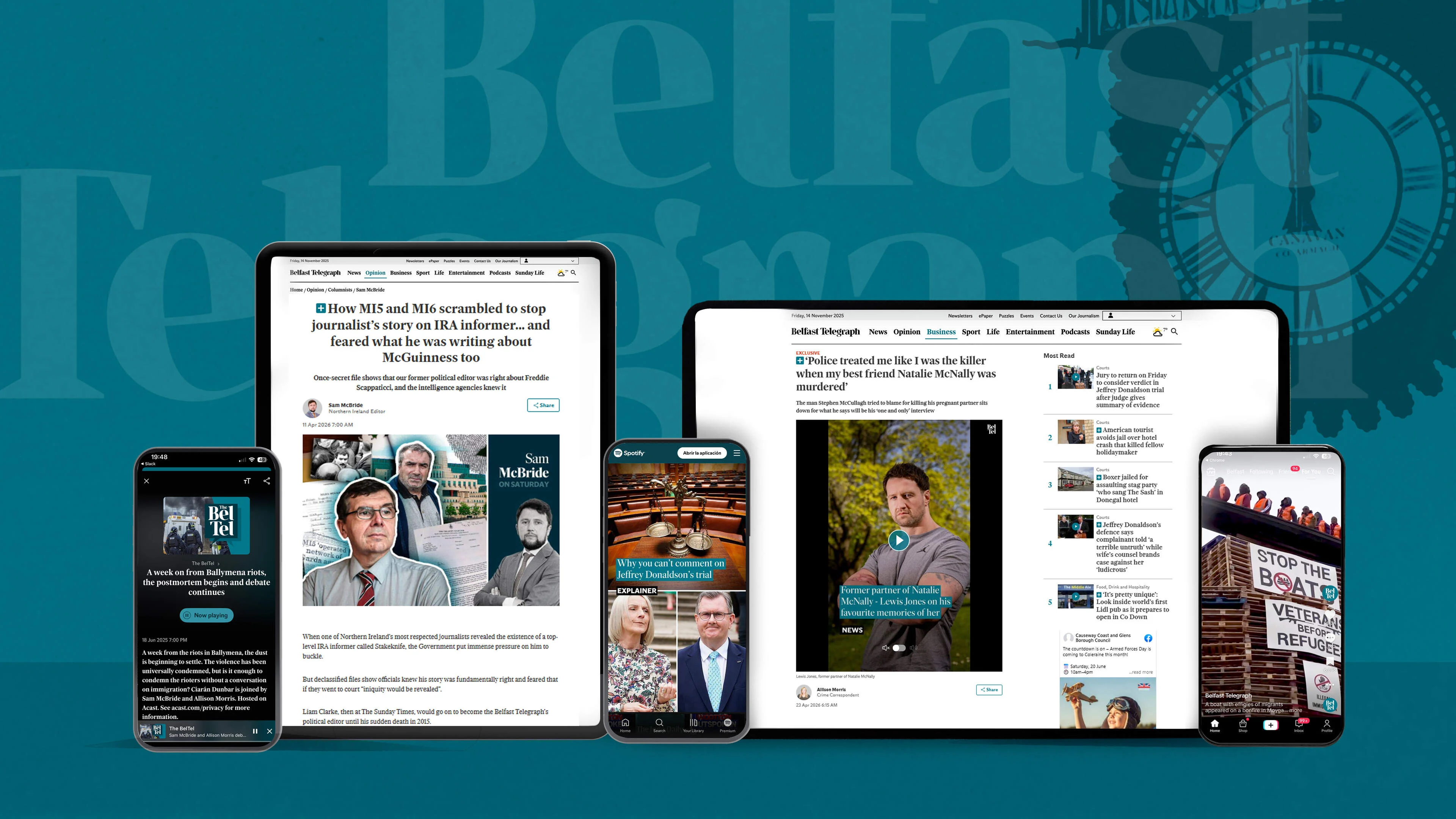 Belfast Telegraph shortlisted for five awards celebrating future of media