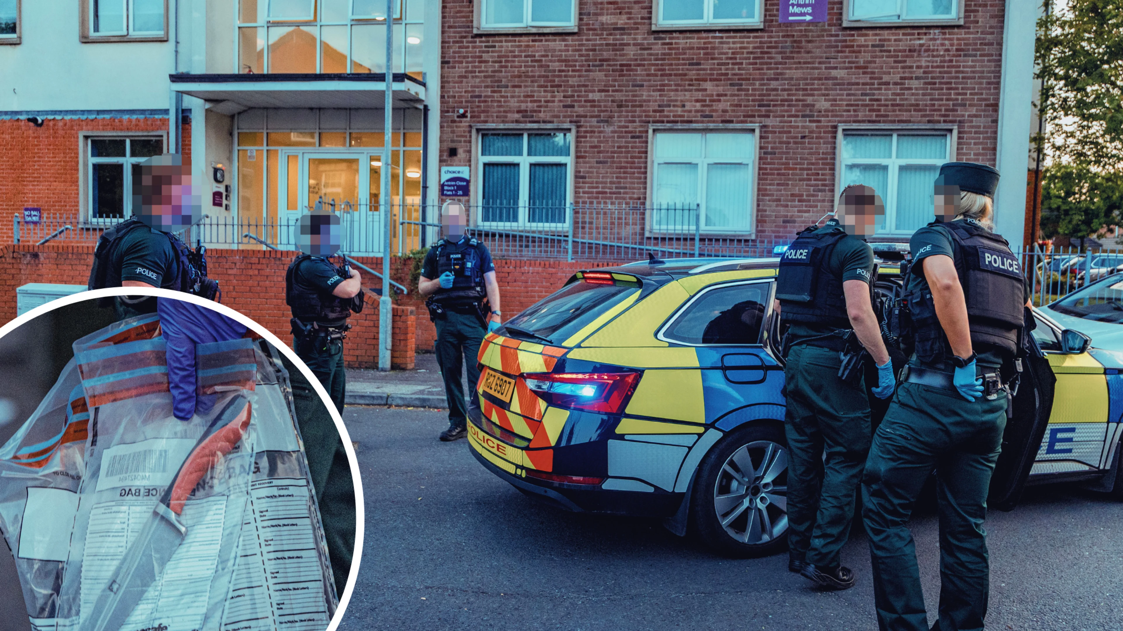 Police at scene of stabbing in north Belfast