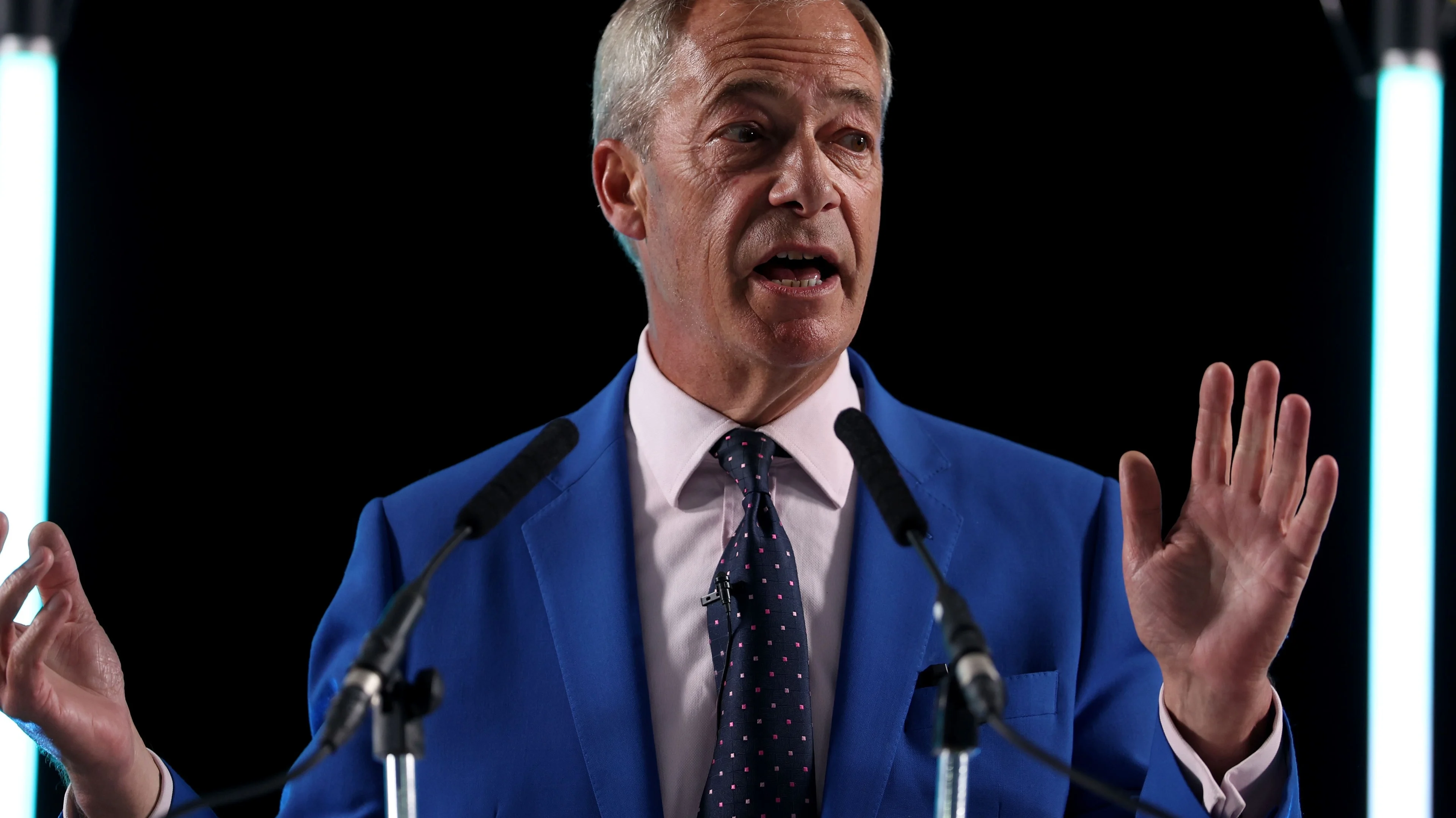 Farage hits out at 'establishment' as questions mount over ally's financial help