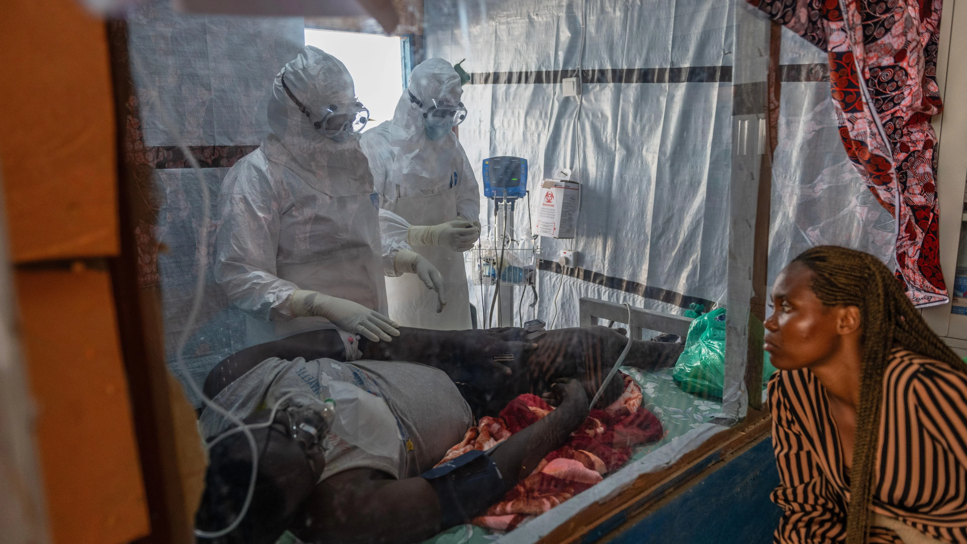 Some health workers in DR of Congo’s Ebola outbreak go on strike over pay issues