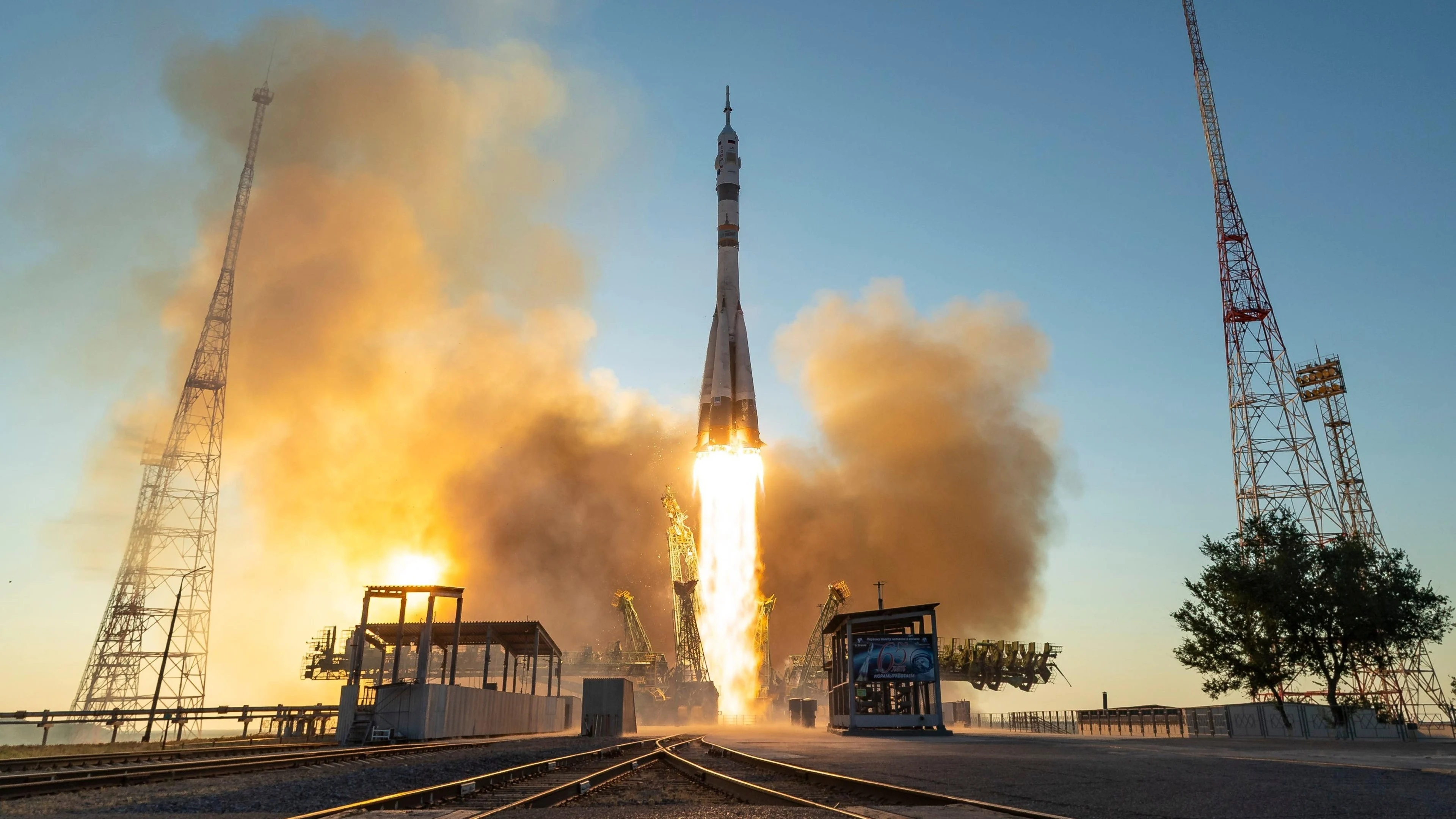 US-Russian crew arrives at International Space Station for eight-month mission