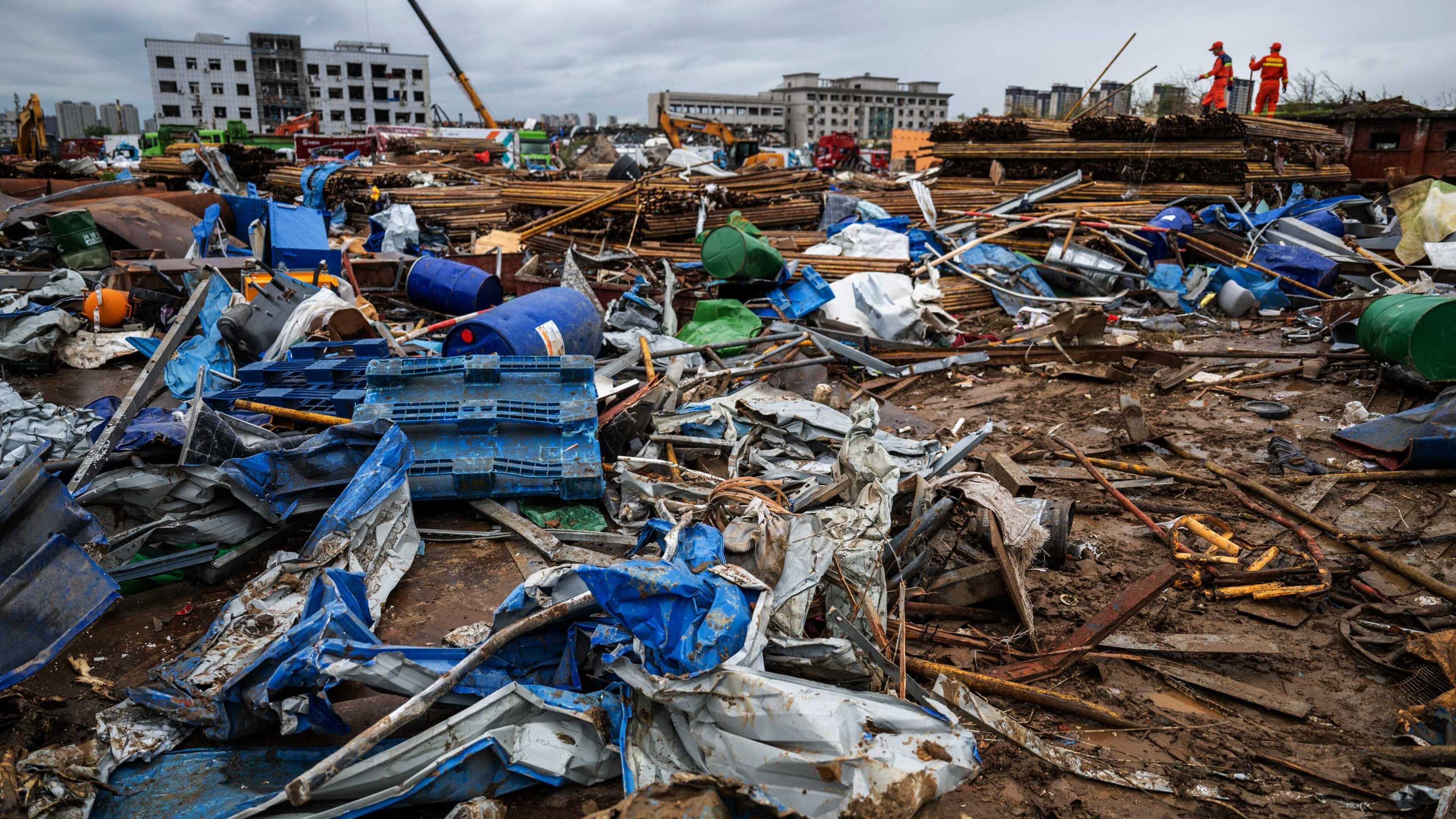 Tornadoes and storms in central China leave at least 11 people dead