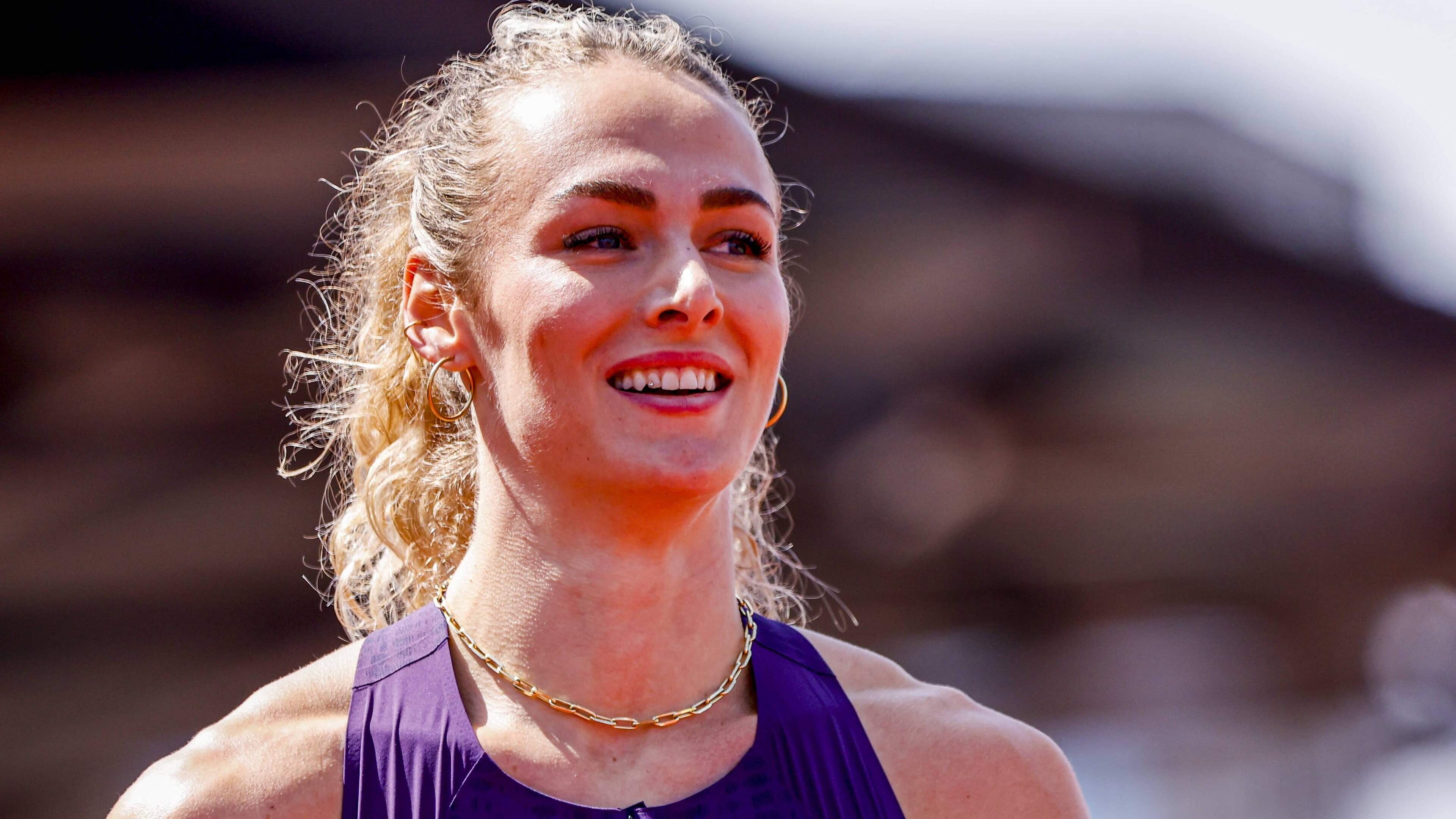 The Dutch athlete finished fifth in 49.58 seconds, matching her time from two years ago in London