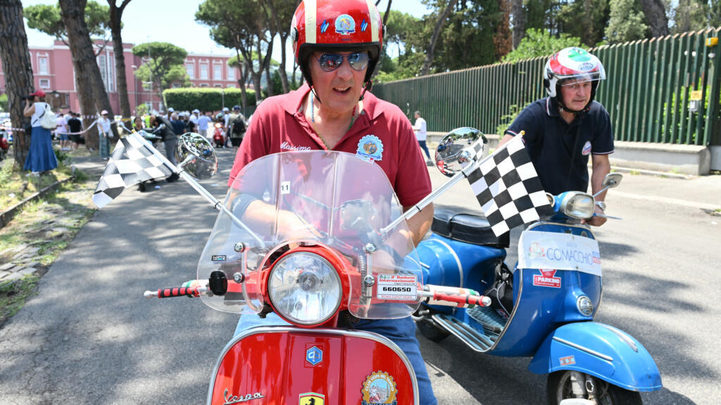 Rome celebrates 80 years of Italy's iconic Vespa scooter