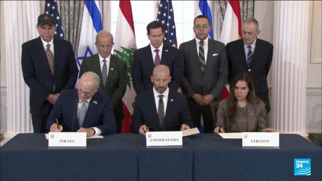 Lebanon, Israel and US sign trilateral framework pact