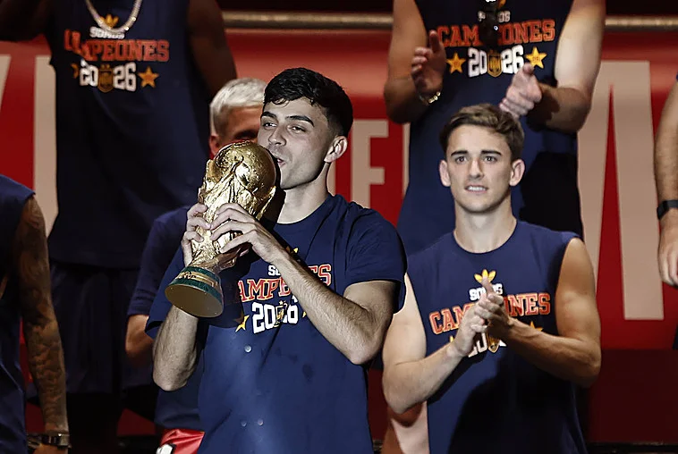 The great celebration of the selection, in images