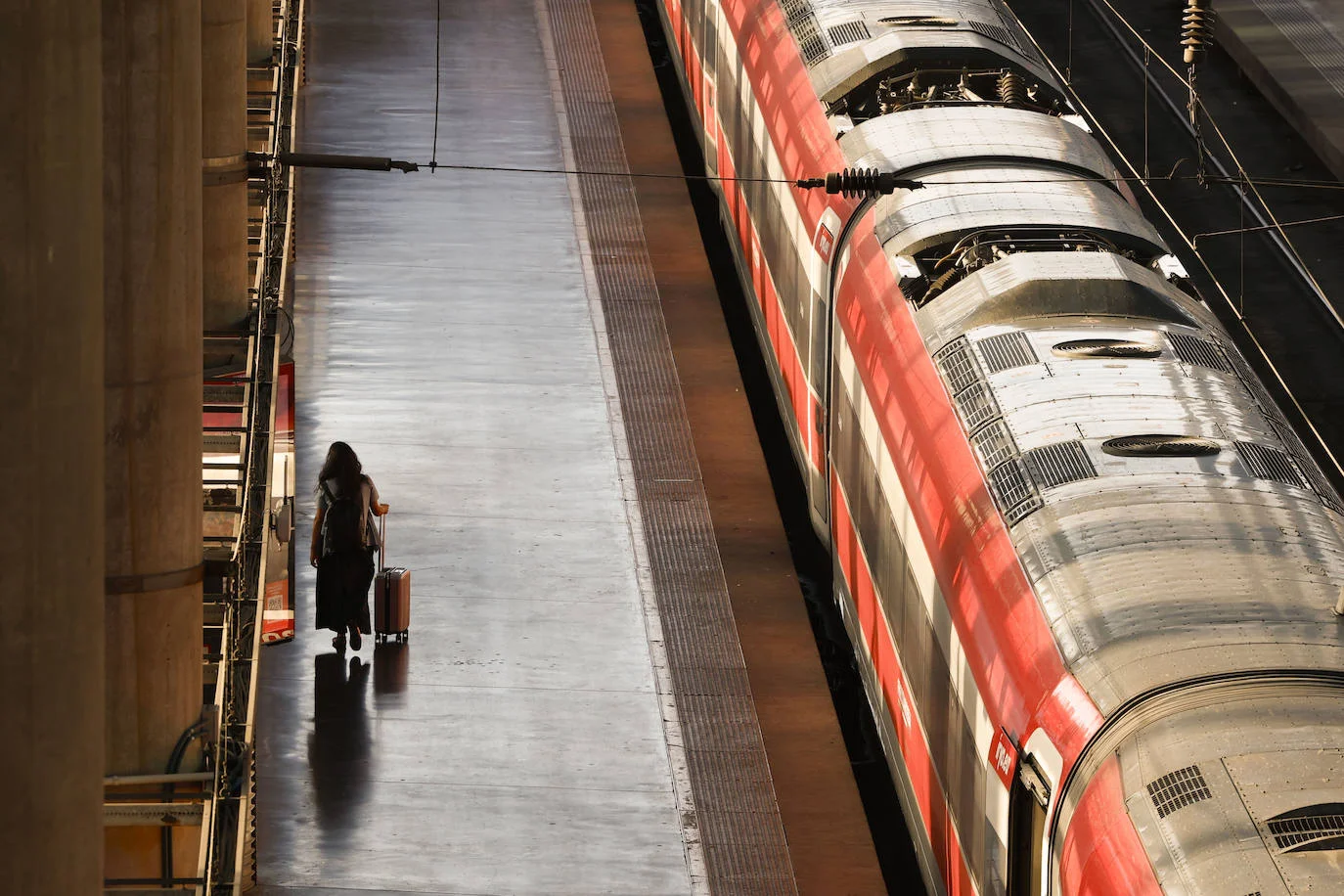 Incidence in Cercanias: cut off the circulation of the trains in Atocha