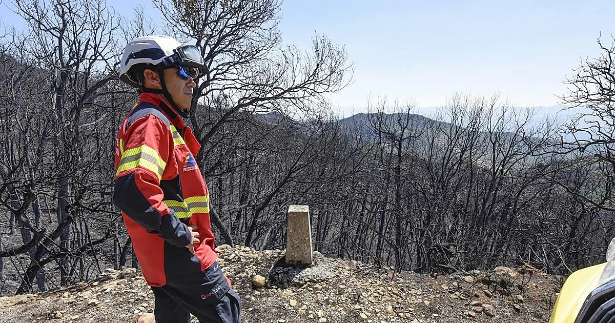 Muere un bombero de la Diputación de Zaragoza durante la extinción de un incendio urbano