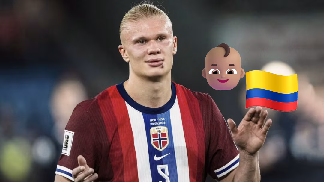 The unusual tribute to Erling Haaland in Colombia