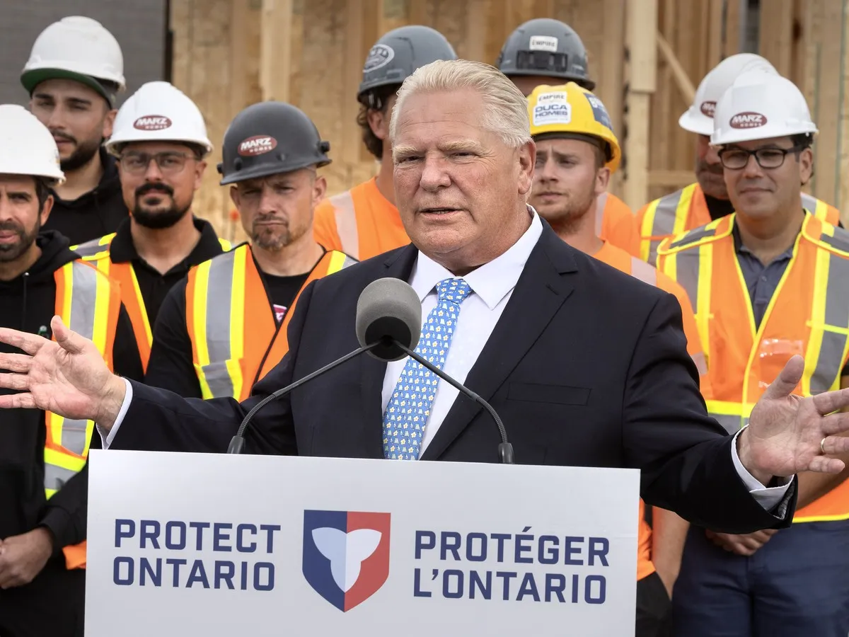 Doug Ford ‘got carried away’ trading insults with Donald Trump, promises ‘different approach’