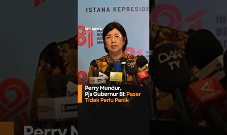 Perry se retire, Pjs Gouverneur de BI, le marché n'a pas à paniquer