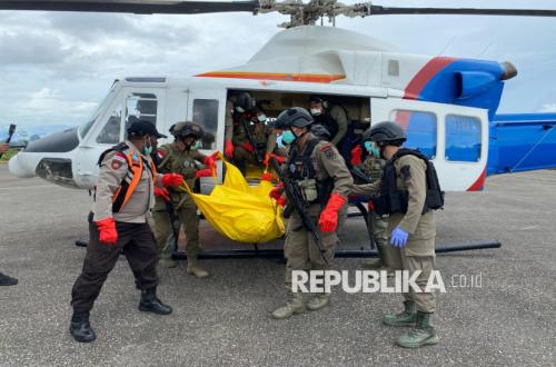 Personnel Brimob Satgas Damai Cartenz tué lors d'une attaque d'OTK à Yahukimo, Papouasie
