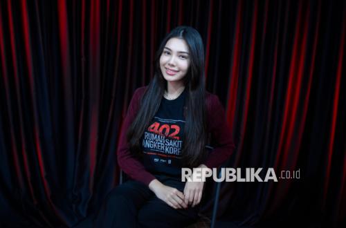 The actress shared challenges filming the possession scene in the Korean horror movie 402 Rumah Sakit Angker