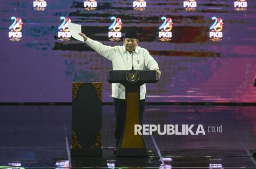 Prabowo: Support for Palestinian Independence Non-Negotiable