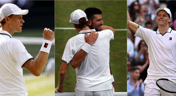 Sinner, Djokovic ko and final at Wimbledon: "Win against Nole is special." Then the joke on the stars in the forum