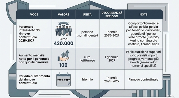 Zangrillo: "With renewal Ccnl security and defence plus protection protection suits"
