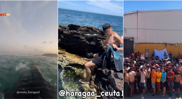 Ceuta, llamamiento social para la nueva agresión el 15 de agosto: enlaces para la venta de aletas y buzos. "Ese día todo tendrá sentido"