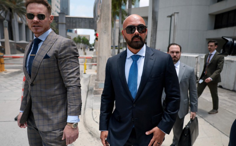 Their lawyer called the arrest in Miami 'politically motivated' as the legal saga spans the US, UK, and România
