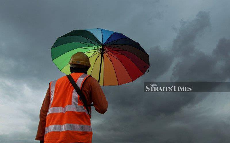 Siete estados frenan para tormentas, lluvia pesada hasta las 9pm