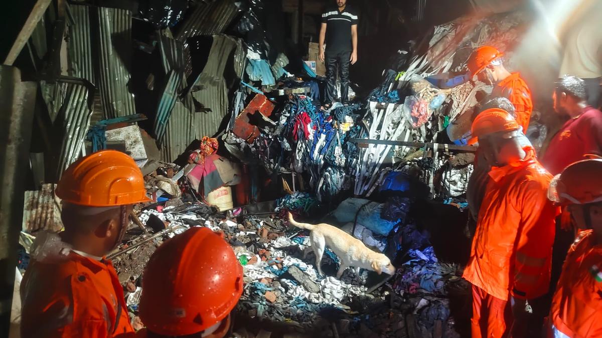 Five children among 6 killed in Mumbai chawl collapse.