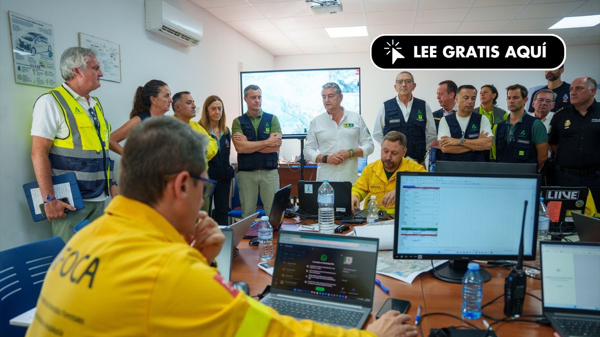The forest fire in Los Gallardos Almería already amounts to 6,600 hectares burned