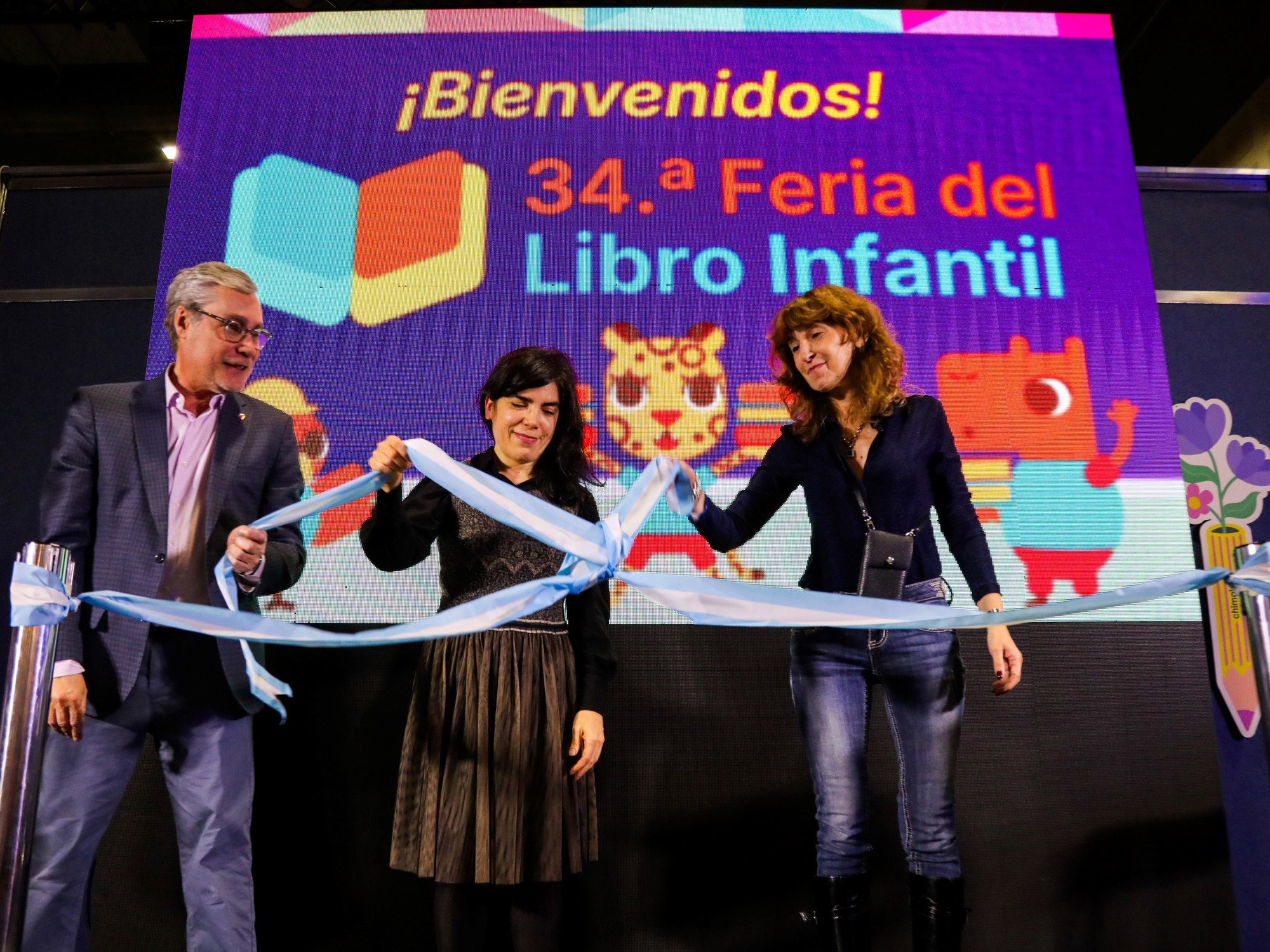 “La gran capacidad de imaginar y el ansia de gol”: discurso completo de Isol en la inauguración de la Feria del Libro Infantil
