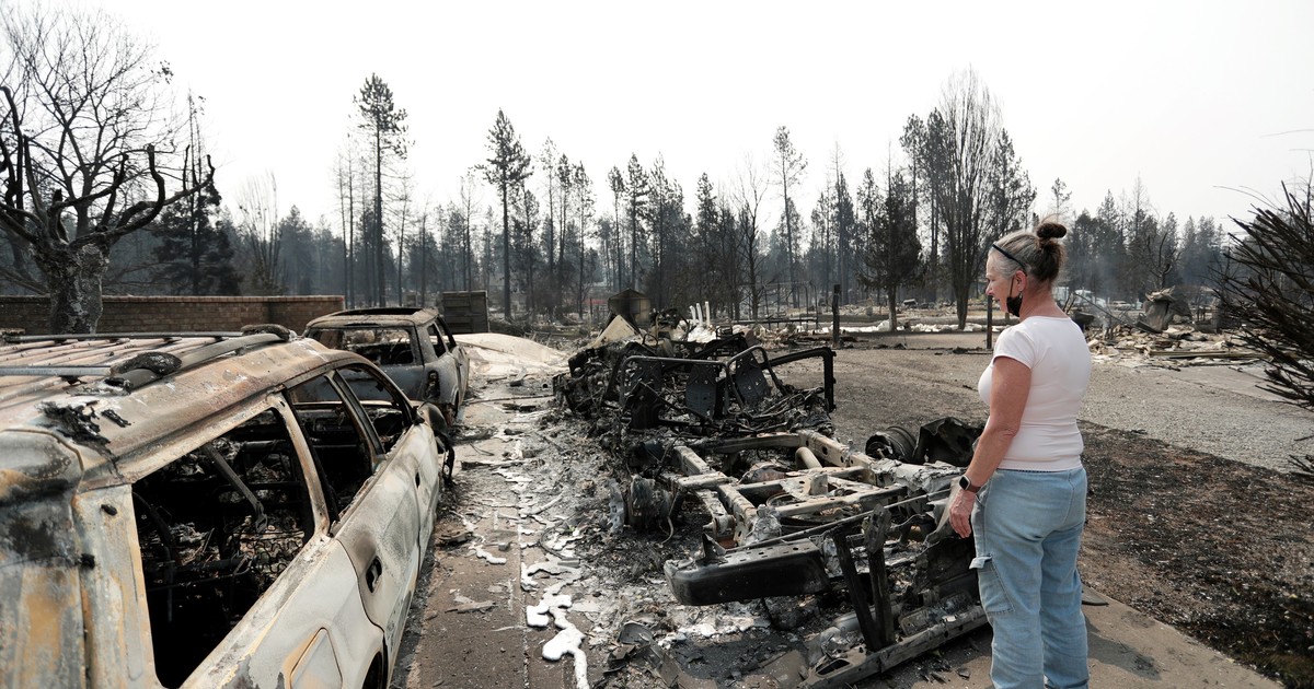 États-Unis: feux de forêt hors de contrôle, Spokane, dans l'État de Washington