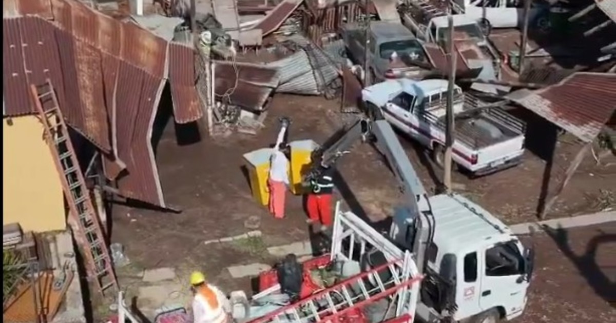 Alerta roja y un fallecido por ciclón extratropical en Uruguay