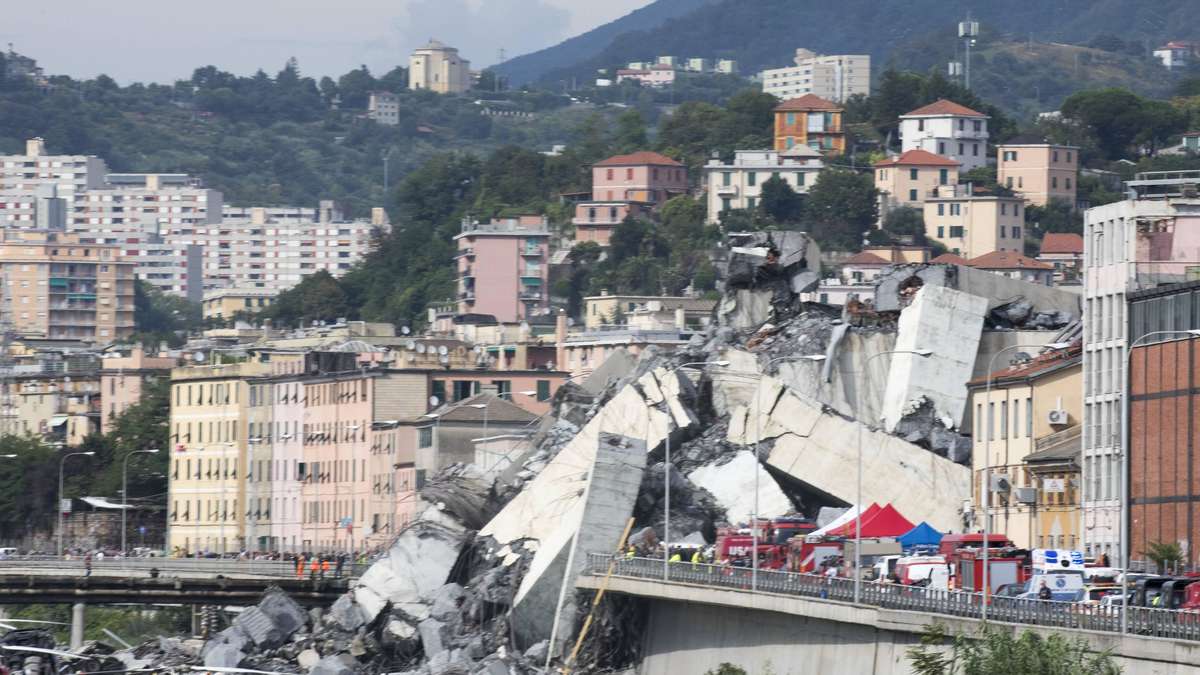 Bridge collapse with 43 dead in Italy: “No accident” – first sentence expected