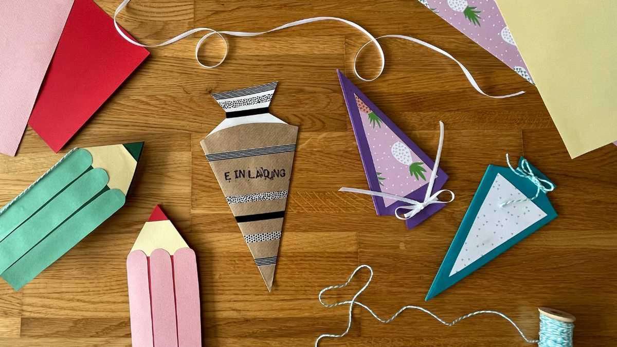 3 tarjetas de invitación creativas para la escolarización – rápidamente se hizo