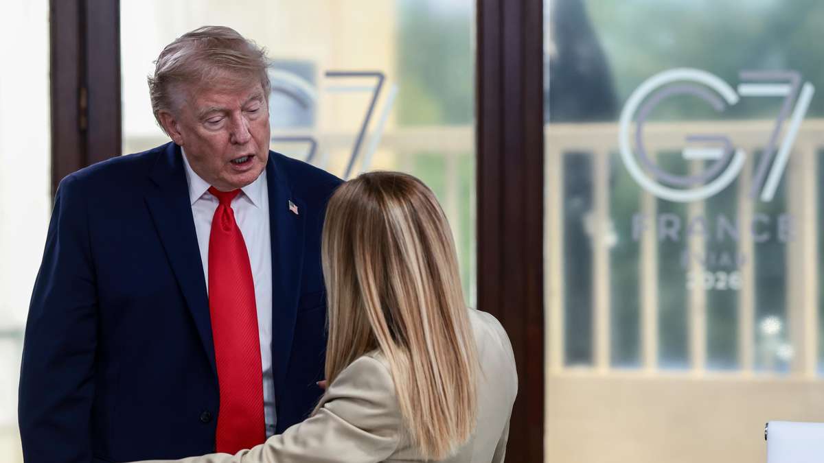 Trump ridicules Meloni with slimming photo – Italy stunned: “Refutable cheap bully”