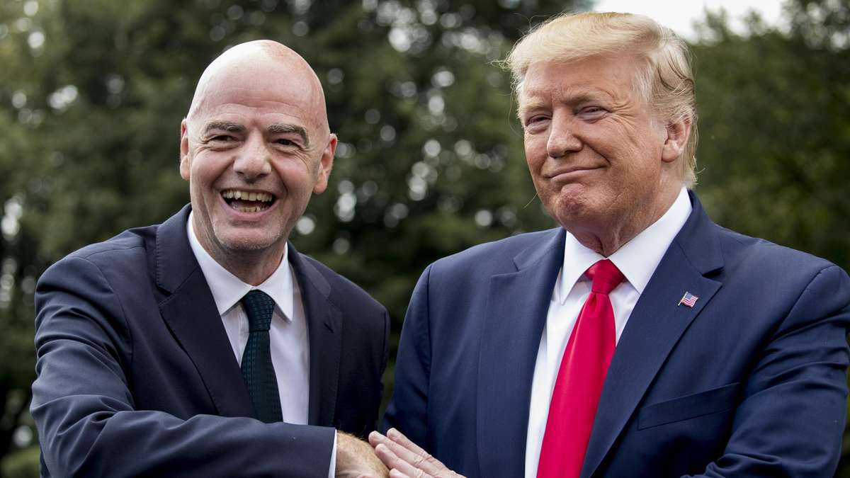 “Absolute shame”: Even Infantino colleagues rage because of Trump scandal