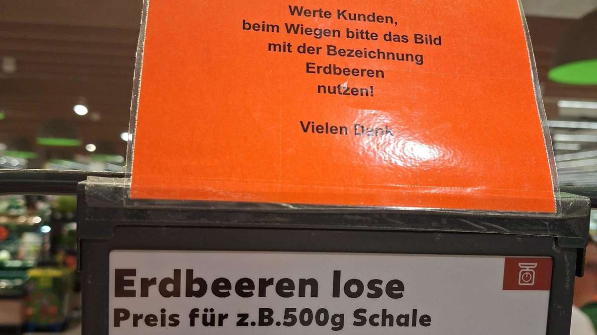 “Please weigh strawberries as strawberries”: supermarket hangout reveals a serious customer problem