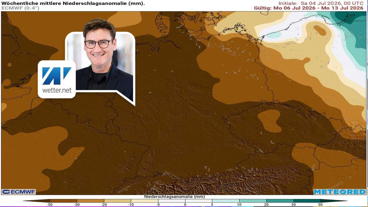 Weather shock in July: drought intensifies dramatically – no end in sight