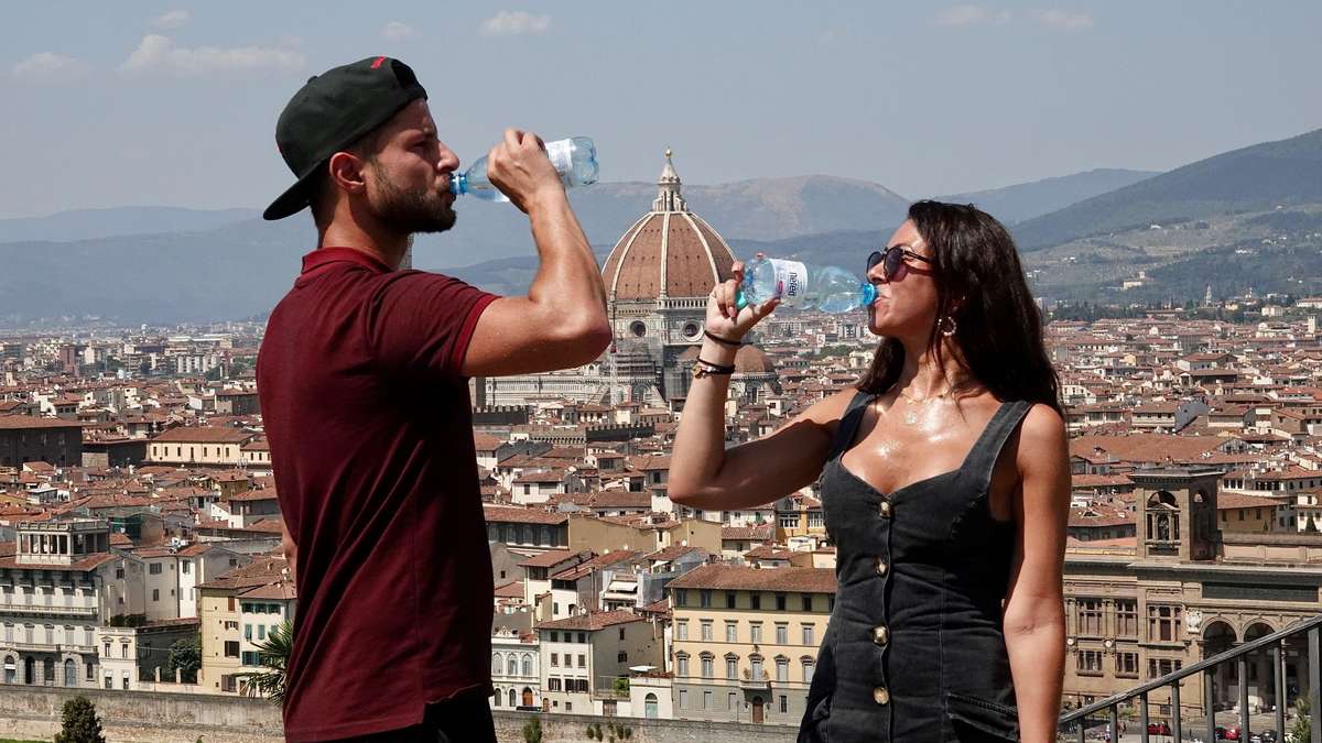 Heat warning for Italy: Temperatures rise again – which regions are affected