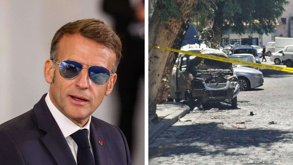 Explosions just a few meters from the President's hotel: Macron barely escaped the attack in Damascus