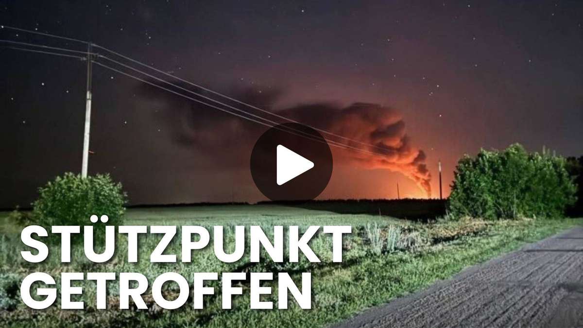 Ukraine hits Russian air base: giant cloud of smoke on the horizon