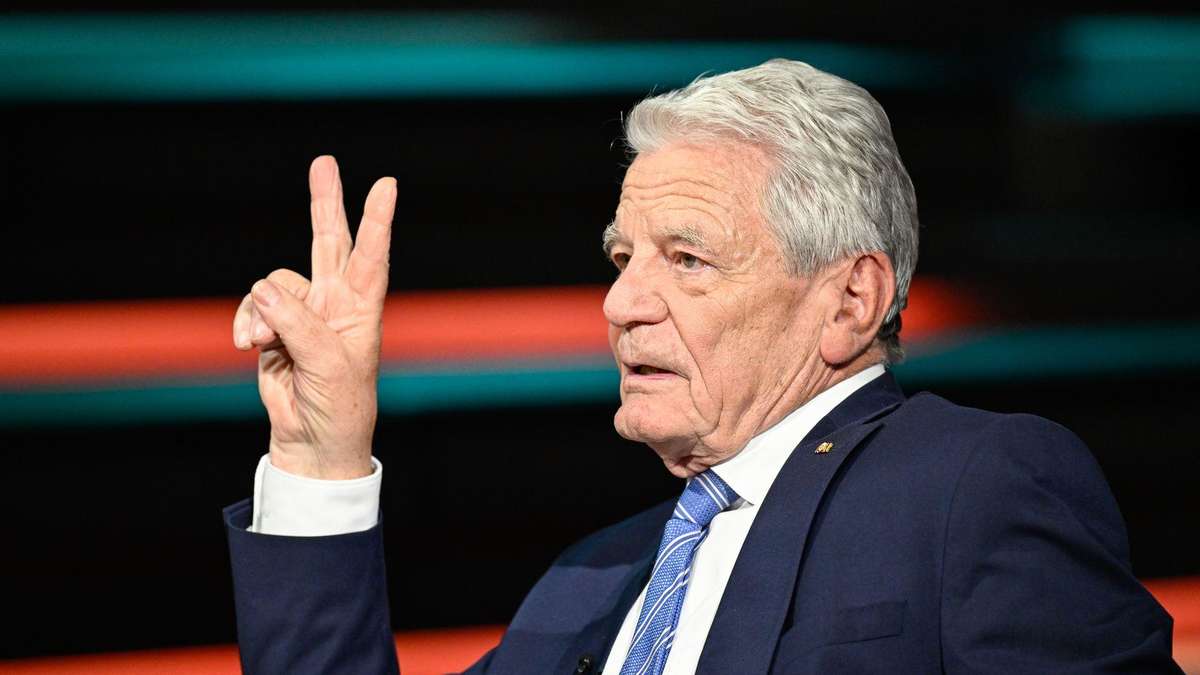 Joachim Gauck finds clear words on the AfD at Lanz: “It is impossible for me to vote for this party”