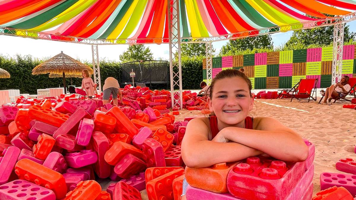 The summer park Gertrudenhof offers beach feeling without sea, open Mondays to Saturdays from 10 a.m. to 8 p.m