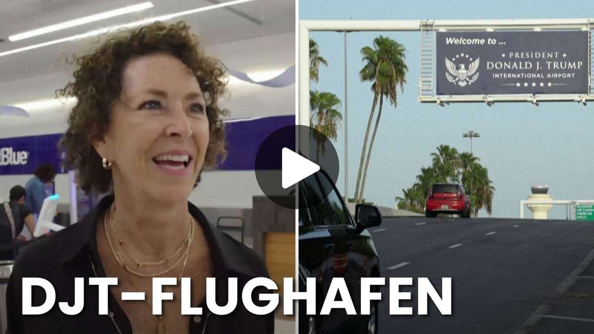 'Stupid, tasteless': Trump renames airport, passengers laugh at him
