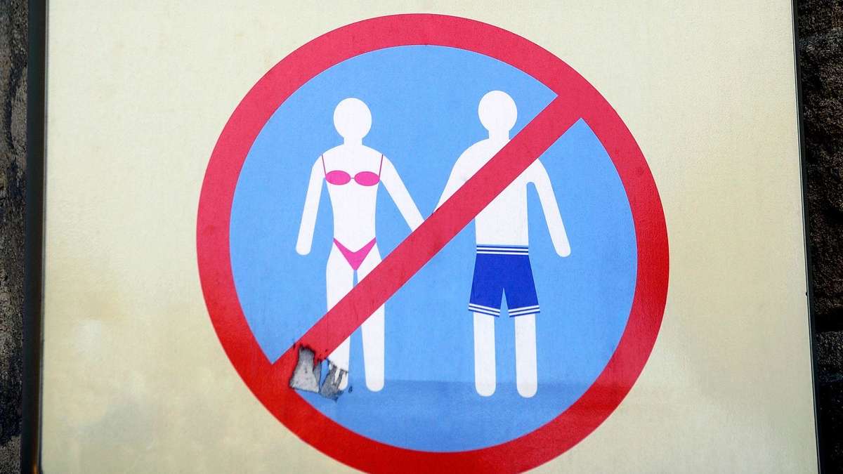High fines: A bikini ban applies at these popular holiday resorts