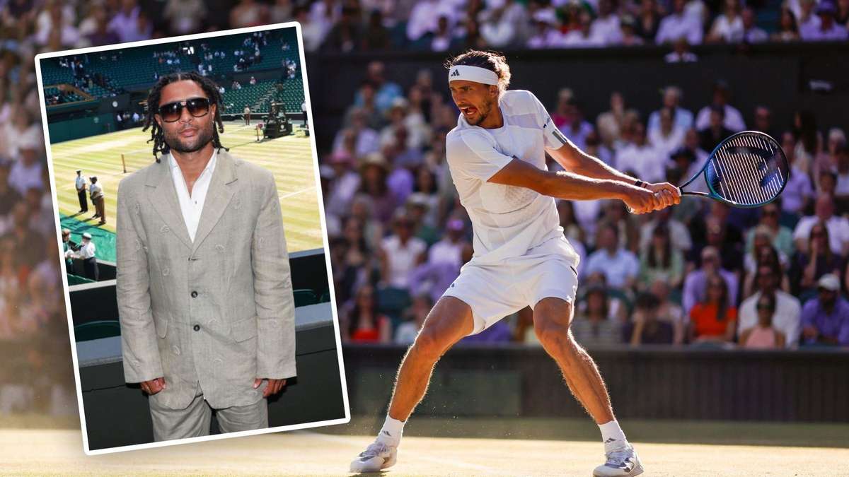Injured Bayern star appears at Wimbledon Final