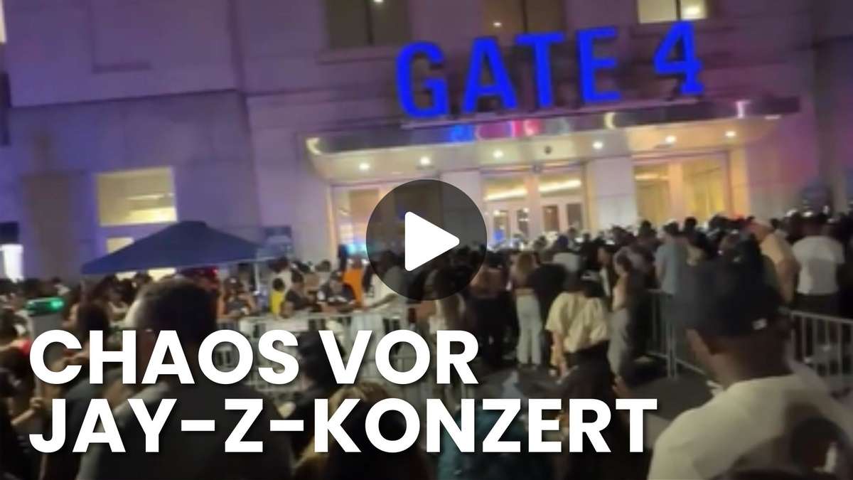 Concert chaos in New York: Video shows Jay-Z fans out of control