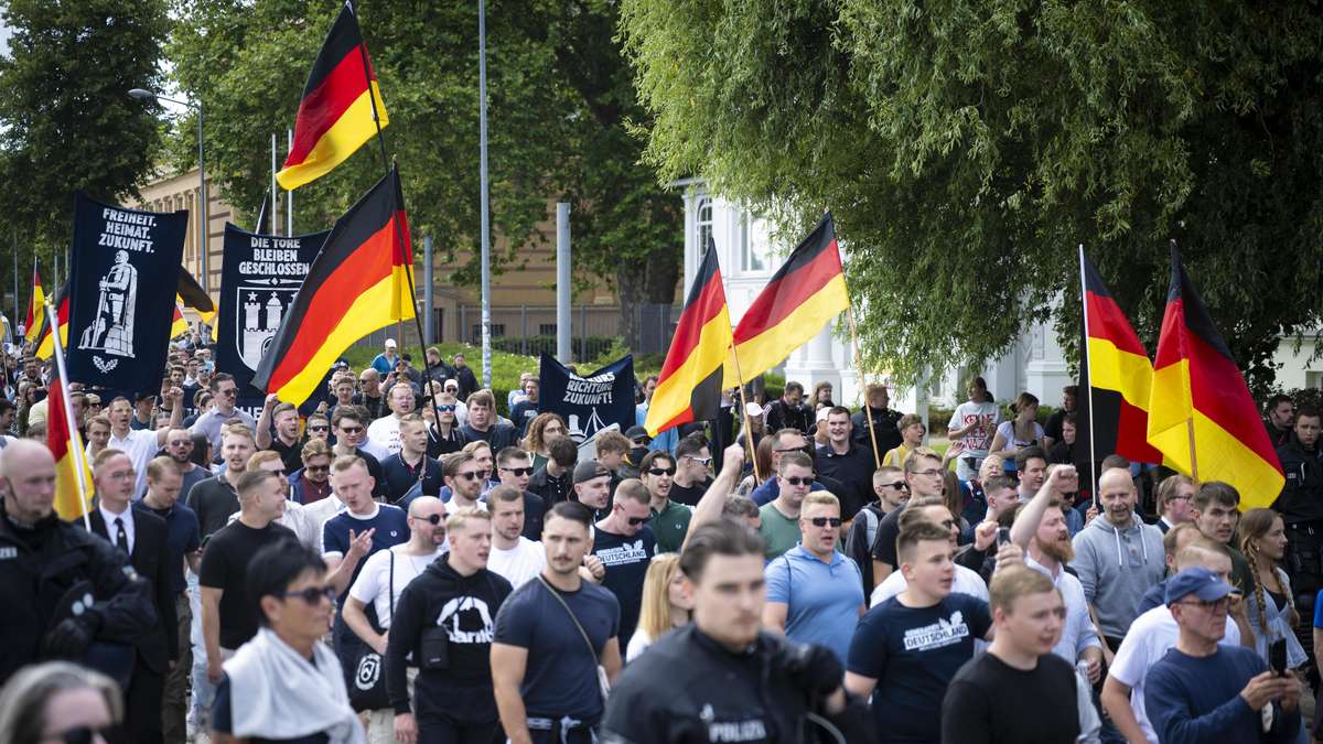 Président d'État de l'AfD Jeunes blessés en démo – La police s'exprime